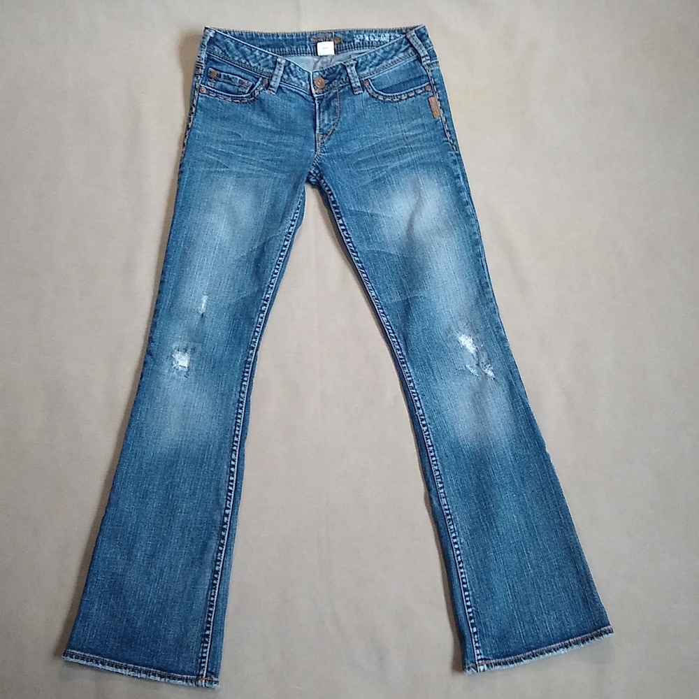 Silver Jeans – Women’s Jeans – Pioneer - Blue – 27 – Low Rise
